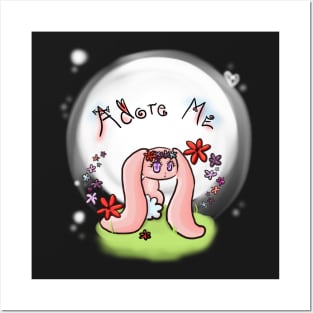 Cute Bunny - Adore Me - Liliko Posters and Art